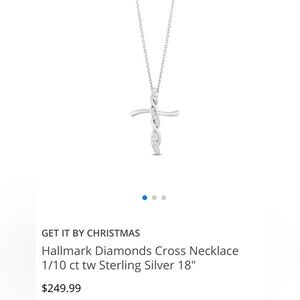 Kay Jewelers Hallmark Diamonds Cross Necklace